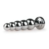 Butt Plug With Jewel Easytoys No. 14 Silver/Clear