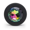 Butt Plug With Jewel Glams Mini Gem Rainbow Butt Plug With Jewel Glams Mini Gem Rainbow
