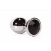 Butt Plug With Jewel Secret Shine Medium Black