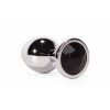 Butt Plug With Jewel Secret Shine Medium Black Butt Plug With Jewel Secret Shine Medium Black