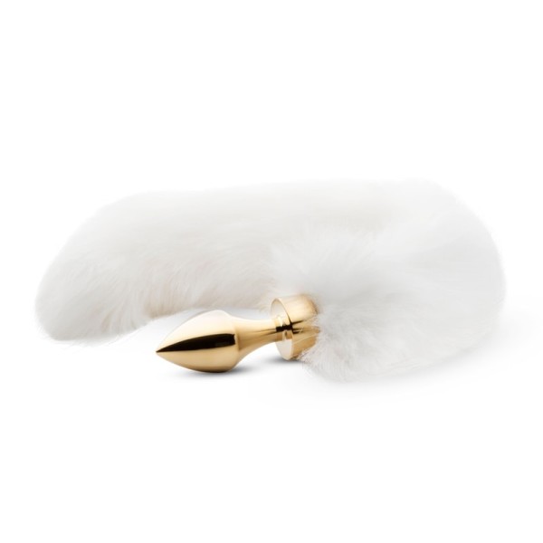 Butt Plug Fox Tail Easytoys No. 13 White