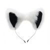 White Fox Tail and Ears Set Tailz White White Fox Tail and Ears Set Tailz White