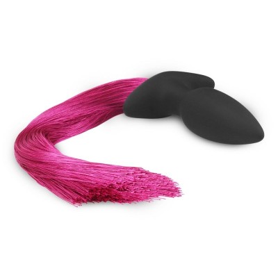 Butt Plug with Pony Tail Lovetoy Pink