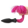 Butt Plug with Pony Tail Lovetoy Pink Butt Plug with Pony Tail Lovetoy Pink