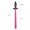 Butt Plug with Pony Tail Lovetoy Pink Butt Plug with Pony Tail Lovetoy Pink