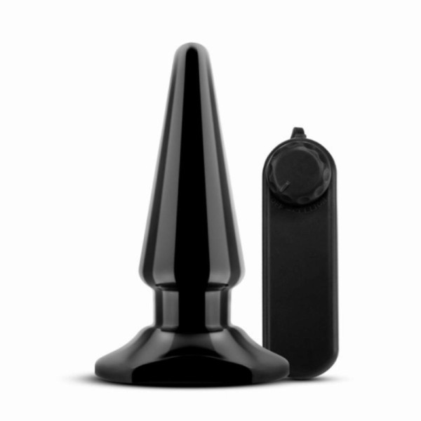 Butt Plug With Remote Control Anal Adventures Basic Vibrating Black
