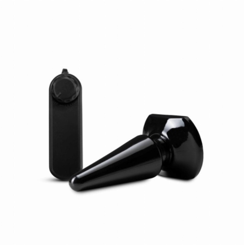 Butt Plug With Remote Control Anal Adventures Basic Vibrating Black