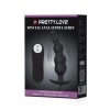 Butt Plug With Remote Control Pretty Love Vibrating Bubble Black