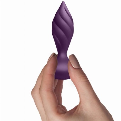 Butt Plug With Remote Control Rocks-Off Petite Sensations Desire Purple
