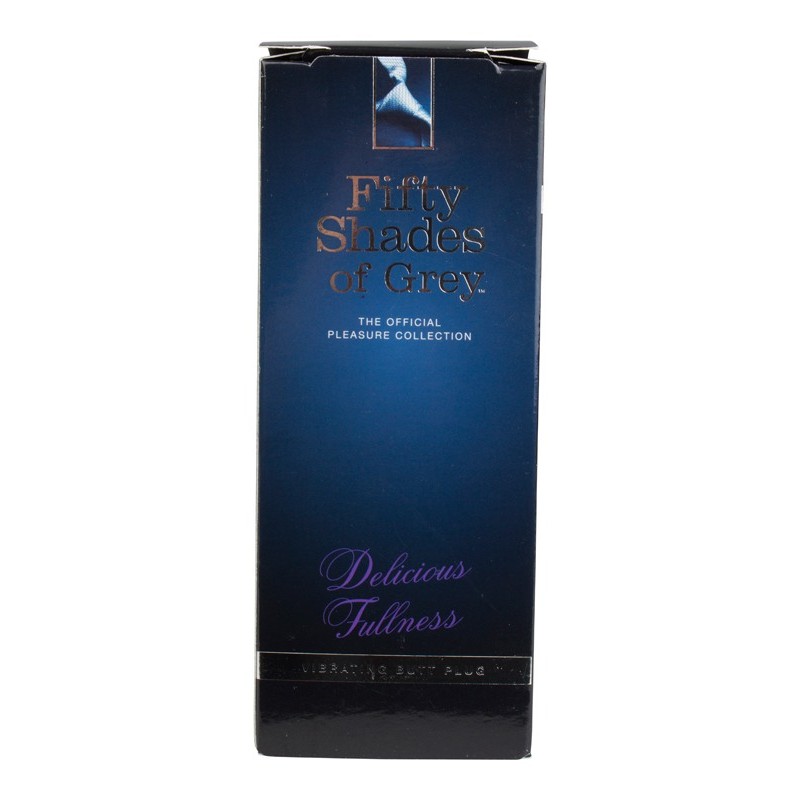 Vibrating Butt Plug 50 Shades of Grey Black