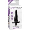 Vibrating Butt Plug Anal Fantasy Mini Anal Teazer Black