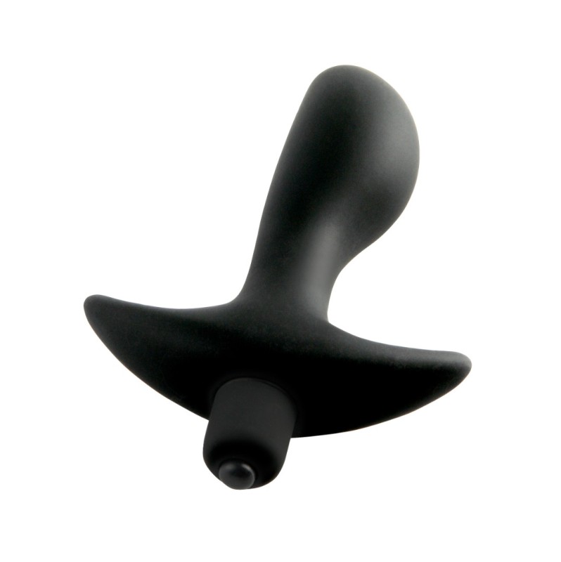 Vibrating Butt Plug Anal Fantasy Perfect Plug Black