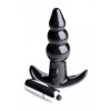 Vibrating Butt Plug Frisky Bubbly Black