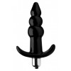 Vibrating Butt Plug Frisky Bubbly Black