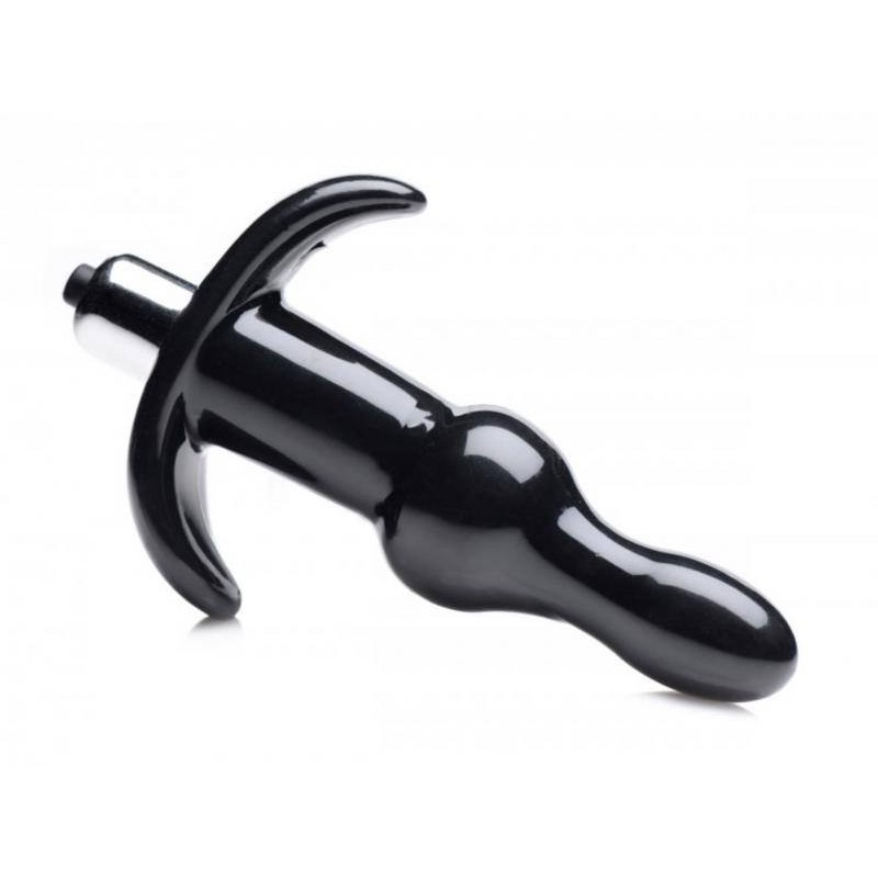 Vibrating Butt Plug Frisky Bumpy Black