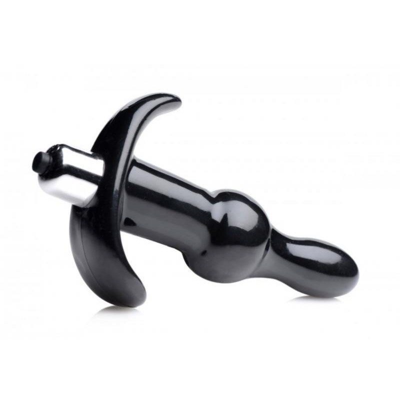 Vibrating Butt Plug Frisky Bumpy Black