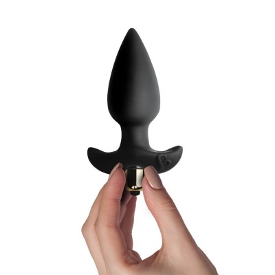 Vibrating Butt Plug Rocks-Off Butt Throb Black Vibrating Butt Plug Rocks-Off Butt Throb Black