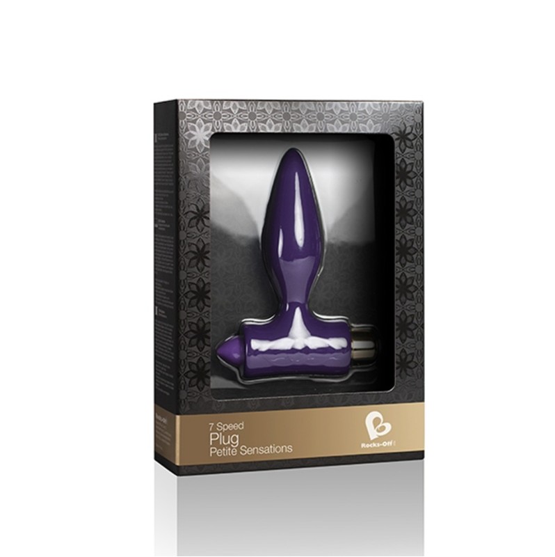 Vibrating Butt Plug Rocks Off Petite Sensations Purple