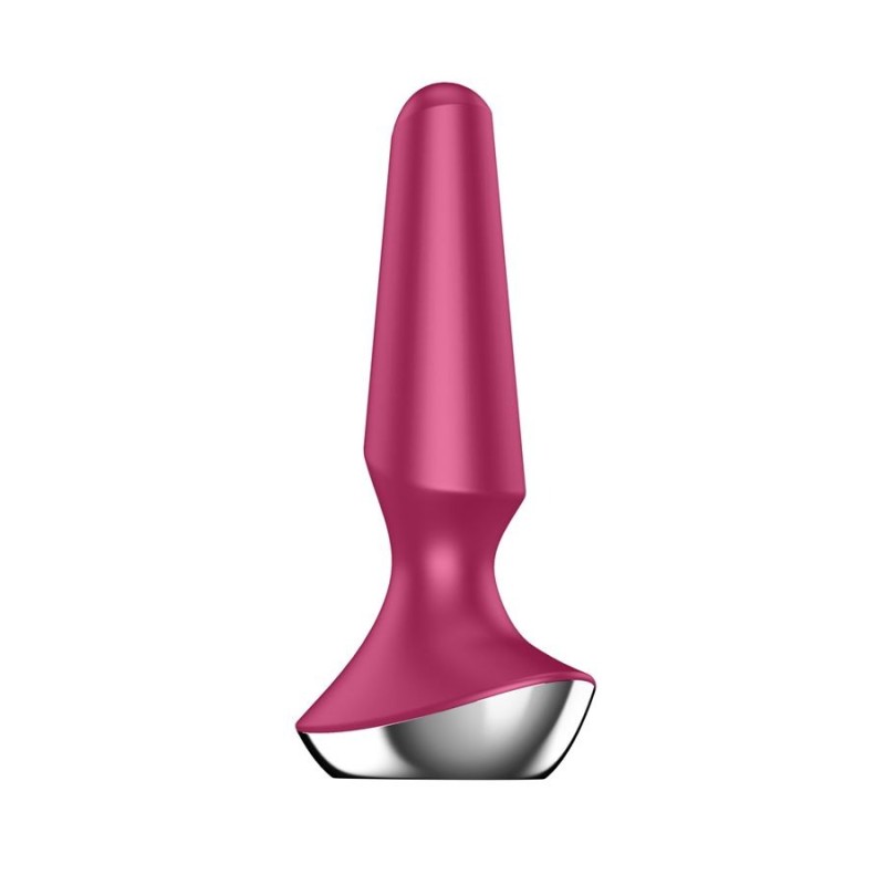 Vibrating Butt Plug Satisfyer Plug-ilicious 2 Berry Vibrating Butt Plug Satisfyer Plug-ilicious 2 Berry