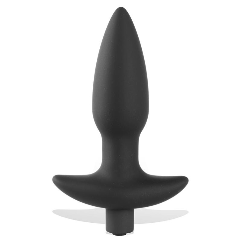 Vibrating Spear Butt Plug Tardenoche Black