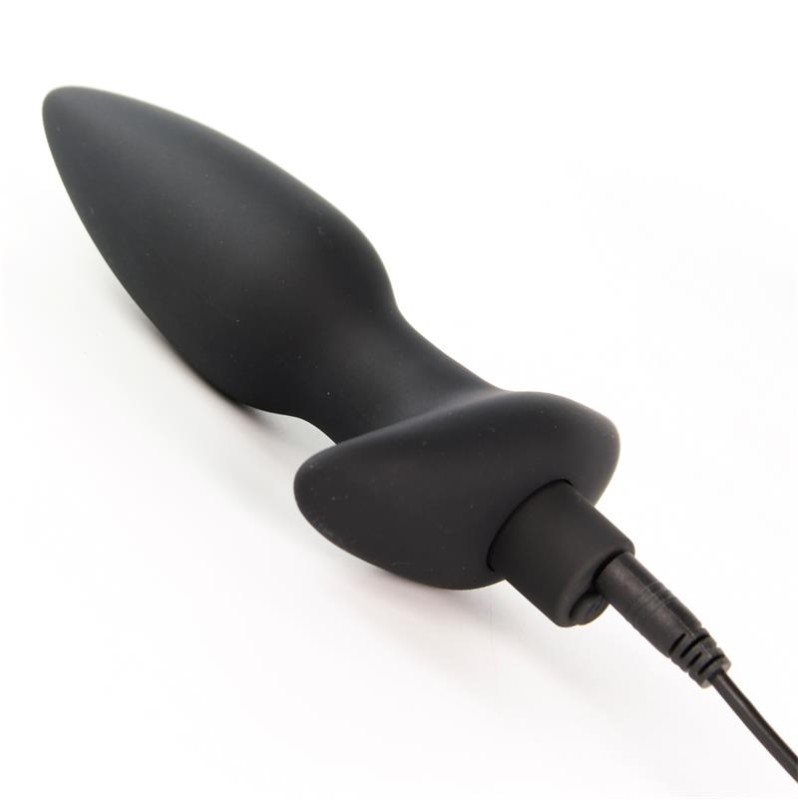 Vibrating Spear Butt Plug Tardenoche Black