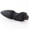 Vibrating Spear Butt Plug Tardenoche Black