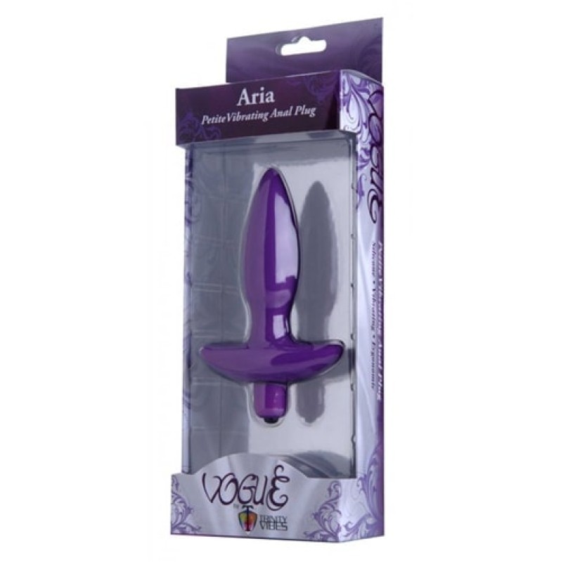 Vibrating Butt Plug Trinity Vibes Aria Purple