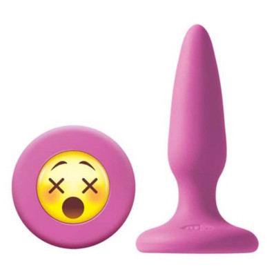 Πρωκτική Σφήνα Moji's WTF Pink Medium Ροζ Πρωκτική Σφήνα Moji's WTF Pink Medium Ροζ
