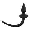 Butt Plug Easytoys Dog Tail Taper Black