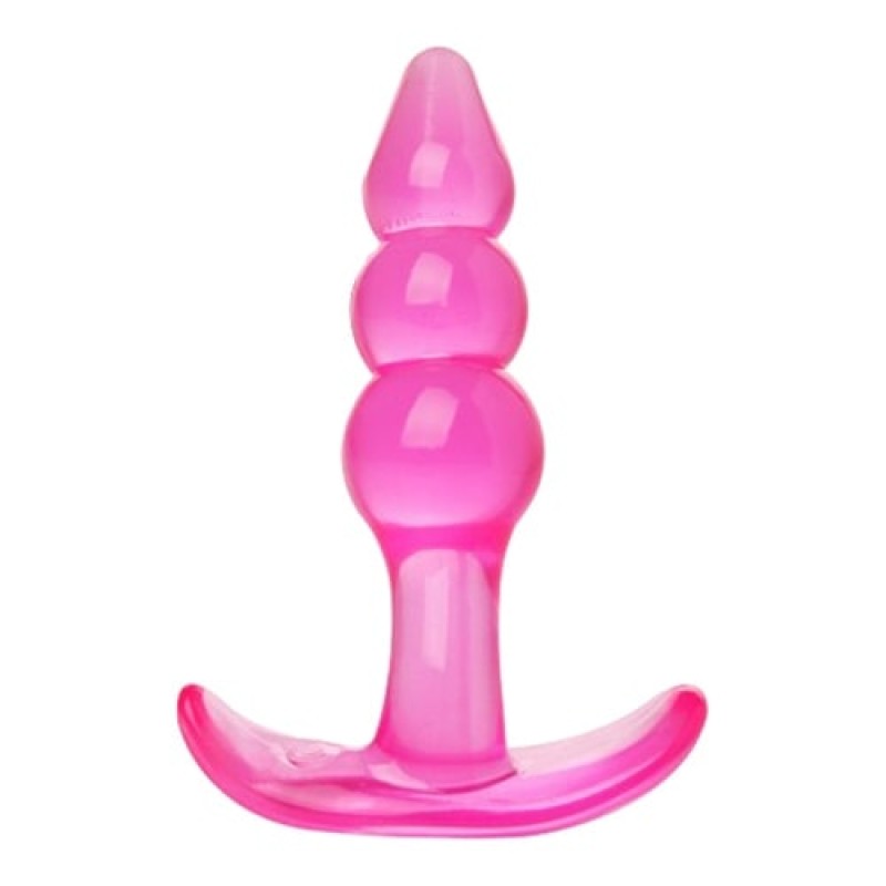 Butt Plug Trinity Vibes Bubbles Bumpy Pink Butt Plug Trinity Vibes Bubbles Bumpy Pink