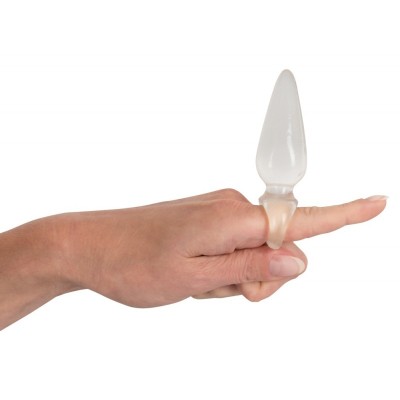 Butt Plug You2Toys Finger Plug Clear Butt Plug You2Toys Finger Plug Clear