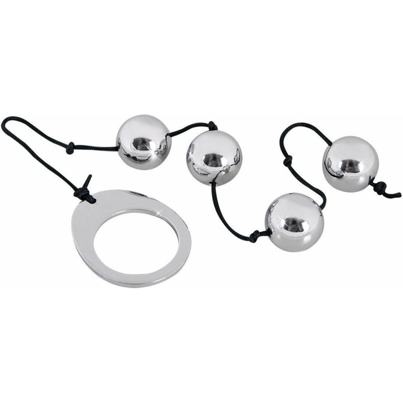 Anal Balls Seven Creations Heavy Metal Silver Anal Balls Seven Creations Heavy Metal Silver