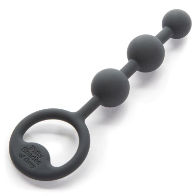 Anal Beads 50 Shades Of Grey Carnal Bliss Black