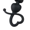 Anal Beads Easytoys Heart Handle Black