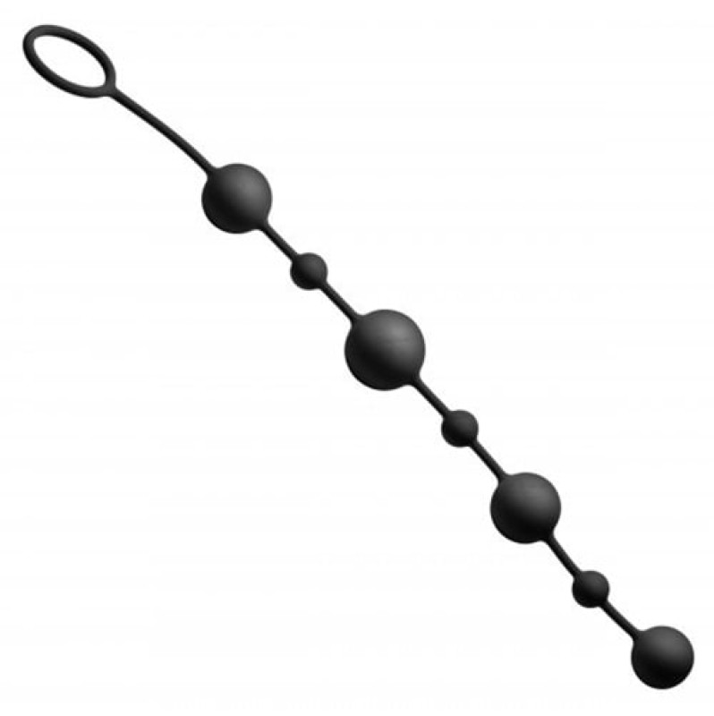 Anal Beads Greygasms Linger Graduated Black