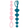 Anal Beads Satisfyer Set Of 2 Colored