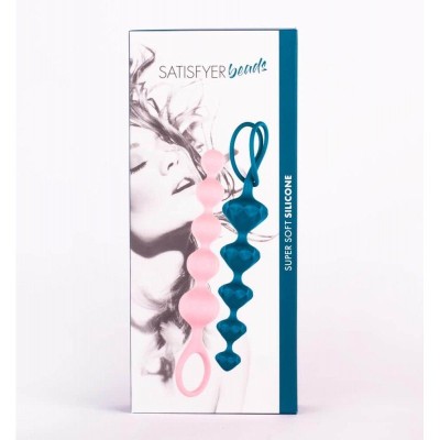 Πρωκτικές Μπίλιες Satisfyer Set Of 2 Colored