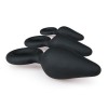Butt Plug Set Easytoys With Pull Ring Black Butt Plug Set Easytoys With Pull Ring Black