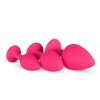 Butt Plug With Jewel Set Easytoys Diamond Pink Butt Plug With Jewel Set Easytoys Diamond Pink