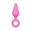 Butt Plug With With Pull Ring Set Easytoys Pink