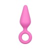 Butt Plug With With Pull Ring Set Easytoys Pink Butt Plug With With Pull Ring Set Easytoys Pink