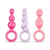 Pack of 3 Butt Plugs Satisfyer Colored