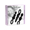 Pack of 3 Butt Plugs Satisfyer Black