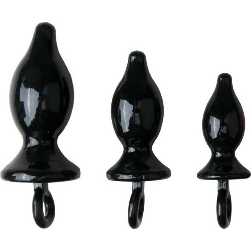 Butt Plug Set You2Toys Anal Training Set Black
