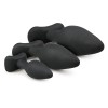 Butt Plug Silicone Set Easytoys Black