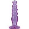 Anal Dildo Crystal Jellies Anal Delight 14.5cm Purple