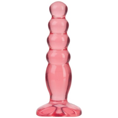 Anal Dildo Crystal Jellies Anal Delight 14.5cm Pink