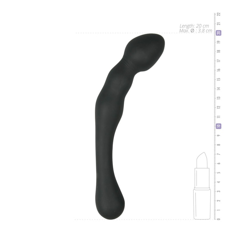 Anal Dildo Easytoys Anal Probe No. 1 20cm Black