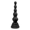 Anal Dildo Easytoys Beaded Cone 16.5cm Black