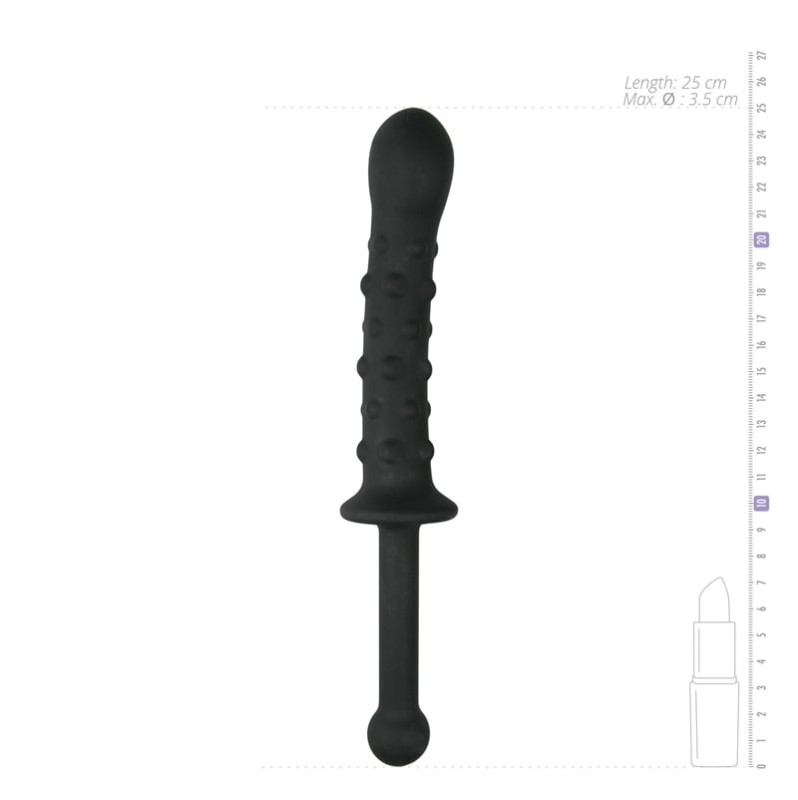 Πρωκτικό Dildo Easytoys The Handler 25cm Μαύρο